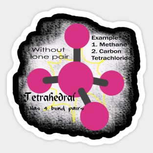 Tetrahedral Sticker